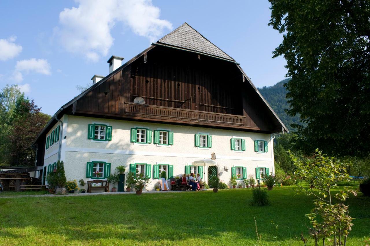 Naturresort Fischergut - Lodge Wolfgangthal Sankt Wolfgang im Salzkammergut ภายนอก รูปภาพ