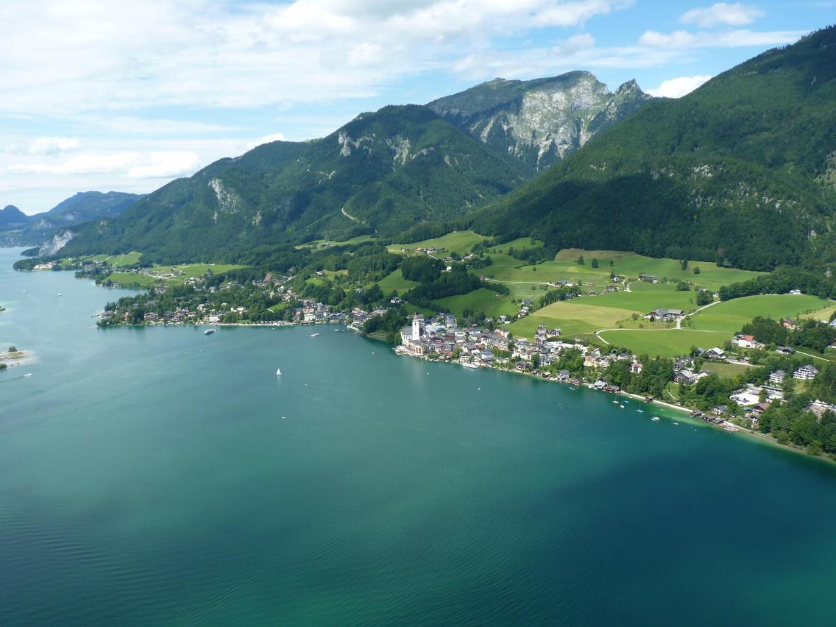 Naturresort Fischergut - Lodge Wolfgangthal Sankt Wolfgang im Salzkammergut ภายนอก รูปภาพ